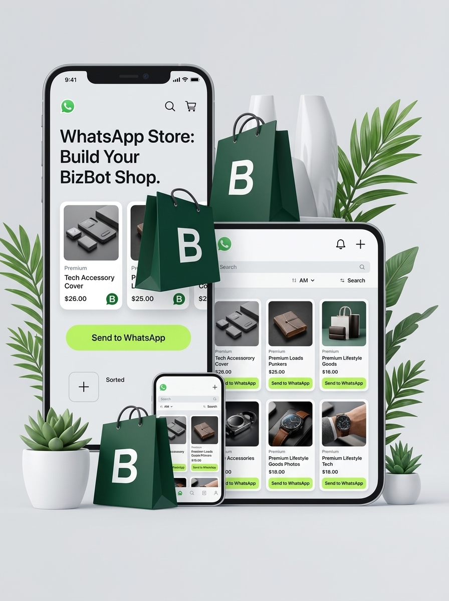 BizBot WhatsApp Store Showcase